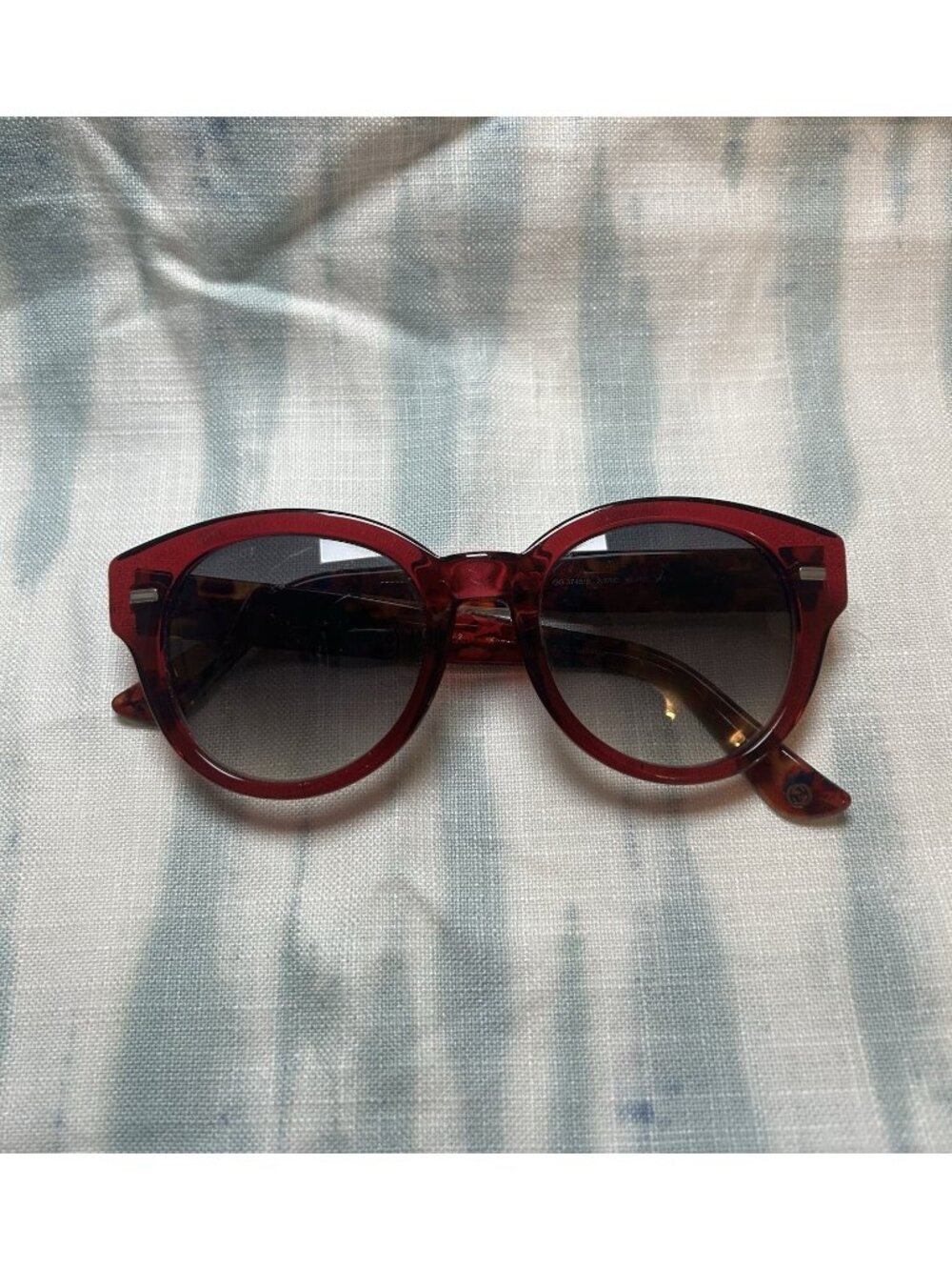 Gucci Sunglasses Tortoise Shell GG3745/S 2J69C 50 20 145 READ Big Statement Fun